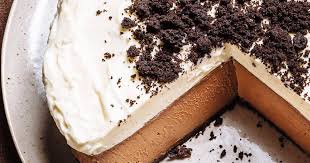 Gateau Au Fromage Triple Chocolat Ricardo Recipe Triple Chocolate Cheesecake Chocolate Cheesecake Ginger Cookie Recipes