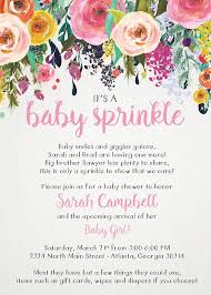 Rose Floral It S A Girl Baby Shower Invitation Beautiful Etsy Sprinkle Baby Shower Invitations Sprinkle Baby Shower Sprinkle Shower