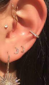 Pinterest Hollyliangg Earings Piercings Cute Ear Piercings Ear Piercings