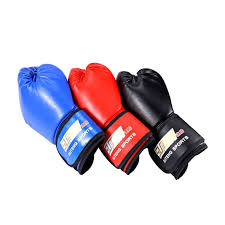 Professional Pu Soft Foam Rubber Boxing Gloves Kickboxing Mma Training Fighting Sandbag For Thai Fight Glove Luva De Bo Mma Training Boxing Gloves Fitness Body