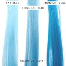 Revamp Your Look With Shades Of Blue Clip In Extensions Choose From Soft To Rich Colours Shades Of Blue In Hair Color Blue Sky Blue Hair Midnight Blue Hair