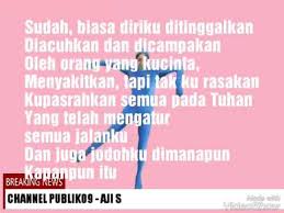Ejulz 27 dis 2018, 9:55:00 pg. Lirik Lagu Slow Youtube