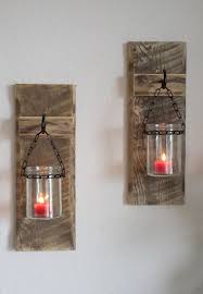 Paletten Windlicht Wandwindlichter Etsy Palettenholz Kerzenhalter Wand Alte Paletten