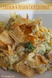 Put mixture in a casserole dish. Chicken Potato Chip Casserole Bitz Giggles