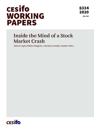 Did everyone think this was a real rally? Inside The Mind Of A Stock Market Crash Publication Cesifo