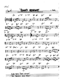 Round Midnight Lead Sheet Pdf By Thelonious Monk Minedit Com