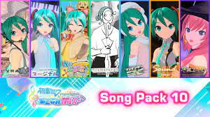 Hatsune Miku Project Diva Mega Mix Song Pack 10 Hatsune Miku Project Diva Mega Mix Nintendo Switch Nintendo