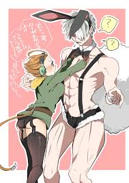 usagi and yuuki misaki (juuni taisen) drawn by seumi_richi | Danbooru
