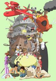 Studio Ghibli Collage Studio Ghibli Characters Studio Ghibli Art Studio Ghibli