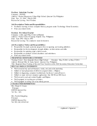 Unforgettableample of cv for job application curriculum vitae pdf. Sample Of Resume
