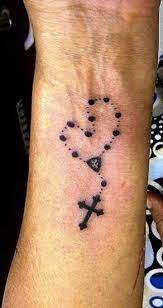 Do henna tattoos have meanings? Rosary Wrist Tattoo Designs