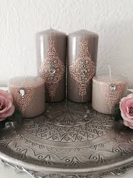 Henna Candle Bougies Henne Decoration Bougies Art De Bougie