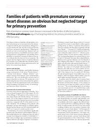 Risk Factors In The Offspring Of Women With Premature