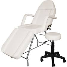 Beige Facial Bed With Stool Fb 51be Chair Spa Room Decor Furniture Packages