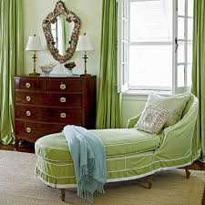 This chaise lounge set is built with aluminum, creating a lightweight and stable frame. The Enchanted Home Green With Envy Green Chaise Bedroom Green Chaise Lounge