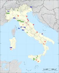 Области и провинции италии на карте. Geografiya Italii Vikipediya
