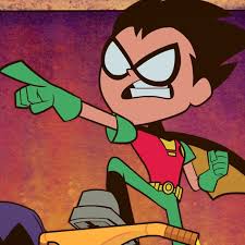 Robin üst kısmı dantel yırtmaçlı elbise ekru. The Most Complicated Superhero Is Robin From Teen Titans Go