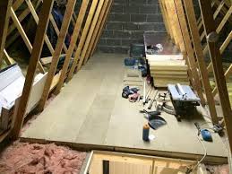 Laying Loft Flooring Loft Boards Attic Flooring For Storage Diy Doctor Attic Flooring Attic Rooms Attic Flooring Diy