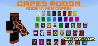 Content maps texture packs player skins mob skins data packs mods blogs. The Wearable Cape Banners Add On 1 16 1 15 Minecraft Pe Addons
