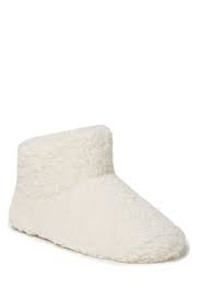 Dearfoams Fluffy Fleece Bootie Slipper Hautelook