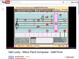 Daft punk — something about us (love theme from interstella 5555) 02:15. Angeklickt Daft Punk Get Lucky Mario Paint Composer Der Spiegel