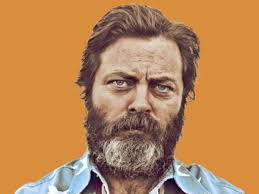 Nick Offerman Is Donating Ron Swanson'S Mustache To Charity
