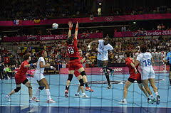 Athletes protesting the american flag and national anthem. Handball At The 2012 Summer Olympics Women S Tournament Wikipedia
