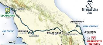 Retrouvez le calendrier complet et les résultats de toutes les étapes de l'édition 2020 sur l'équipe. Tirreno Adriatico 2021 Il Percorso Ufficiale Con Altimetrie E Planimetrie