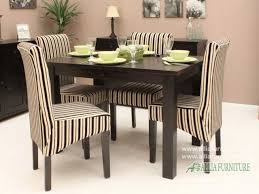Pembayaran mudah, pengiriman cepat & bisa cicil 0%. Meja Kursi Makan Set Minimalis Zebra Allia Furniture