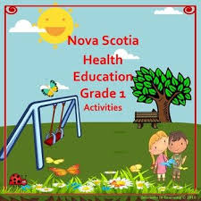 Nova Scotia Health Education Grade 1 Activities Health Education Education Health