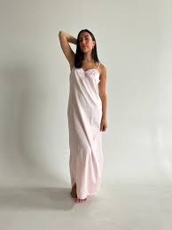 Vintage Maxi Slip Dress M