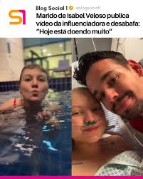 🙌🏥 Lucas Borbas, de 26 anos, usou as redes sociais nesta quarta-feira  (17) para atualizar os seguidores sobre o estado de saúde da esposa, Isabel  Veloso (@isabelvelosoo). A influenciadora está internada na