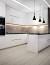 Modern Kitchen No Upper Cabinets
