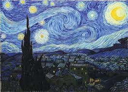 La Nuit Etoilee Van Gogh Pinturas Producao De Arte Arte Van Gogh