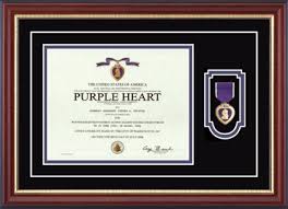 United States Coast Guard Certificate Frame Purple Heart Certificate Commemorative Medal Frame In 2021 Certificate Frames Purple Heart Military Shadow Box