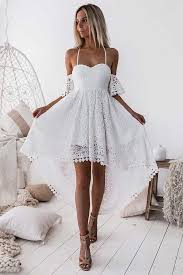 Prom Dress Short White Homecoming Dress Homecoming Dress Cheap Lace Prom Dress Wh Homecoming Dresses High Low Lace Homecoming Dresses White Lace Prom Dress