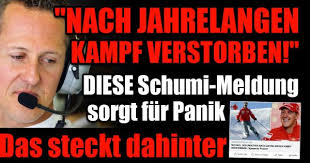 Dieser inhalt gibt den stand der dinge wieder, der zum zeitpunkt der veröffentlichung aktuell war. Michael Schumacher Aktuell Todes Luge Das Steckt Hinter Der Schumi Meldung News De