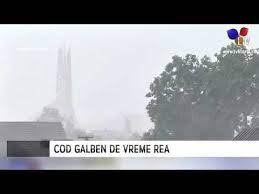 Meteorologii au emis o avertizare de tip cod galben, valabilă în mai multe zone ale ţării. Cod Galben De Vreme Rea Litoral Tv Youtube