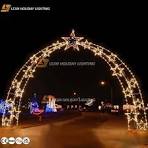 3D LED Christmas Decoration Lights Arch LED Motif Light with ...