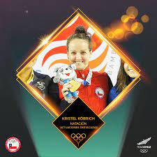 Antes del descubrimiento de américa, las tierras situadas al sur del desierto de atacama ya se llamaban chili en la tradición indígena. Kristel Kobrich Premiada En La Gala Olimpica 2018 Swimchile Cl