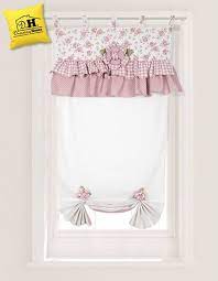 Fermatende shabby chic, embrasse per tende, ferma tende country, fermatende a cuore, accessori per tende, raccogli tenda, regalo per lei. La Dolce E Romantica Tenda Finestra 60 X 160 Della Collezione Rose Couture Sulle Delicate Tonalita Mobili Shabby Chic Letti Shabby Chic Abitazioni Shabby Chic