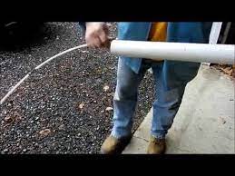 How To Clean Out A 2 Inch Pvc Pipe - Youtube