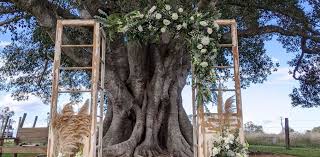 Attach the floral bricks with zip ties. Wedding Arbour Flowers One Stop Wedding Shop