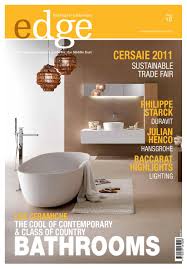 edge kitchens & bathrooms magazine by
