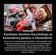 Zobacz memy internautów fb/sekcja kaczyński uczynił to tak, że maseczka zakrywa mu nie tylko usta i nos, lecz również prawie oczy. Karykatura Jaroslawa Kaczynskiego Na Karnawalowej Paradzie W Duesseldorfie Demotywatory Pl