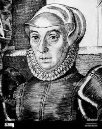 Countess of hainaut or jacqueline of w Black and White Stock Photos &  Images