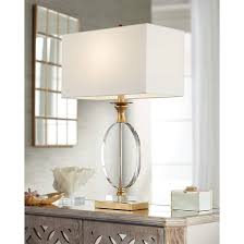 Valerie Crystal And Gold Table Lamp By Vienna Full Spectrum 55m59 Lamps Plus In 2020 Gold Table Lamp Table Lamps For Bedroom Metal Table Lamps