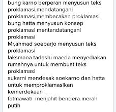 Maybe you would like to learn more about one of these? Sebutkan Para Tokoh Yang Berperan Dalam Perumusan Teks Proklamasi Brainly Co Id