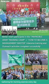 Moreover, he still has faith, despite all the circumstances. Better Team Participate In The How To Become A Management Master Invincible Army Training Camp Expansion Activities Factory Suppliers Manufacturers Quotes