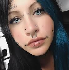 Meet The Most Beautiful Piercing And Tattoo Models In The World In 2020 Face Piercings Facial Piercings Ear Piercings